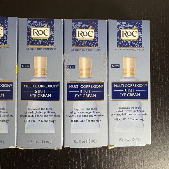 ROC Multi Correxion 5 in 1 Eye Cream, Lot of 5, 0.5 fl oz (15mL) - Picture 2 of 7